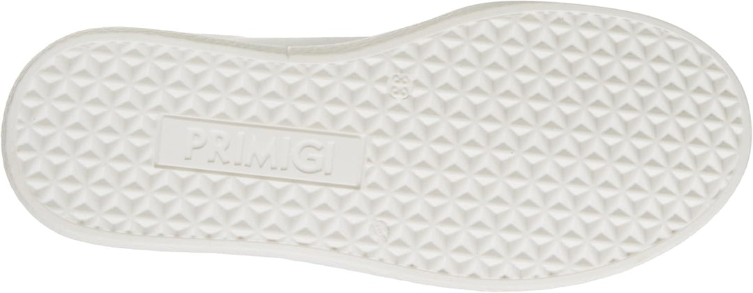 PRIMIGI Unisex Kinder Pun 19200 Sneaker 27 EU Bianco Nero, 27 EU Bianco Nero