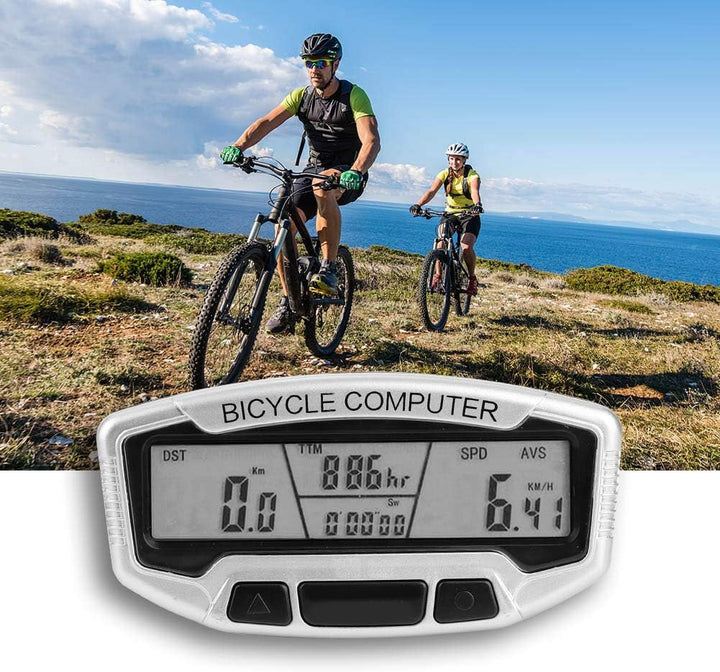 Wasserdichter Kabelgebundener Fahrradcomputer-Kilometerzähler für den Aussenbereich, Leichter Fahrra