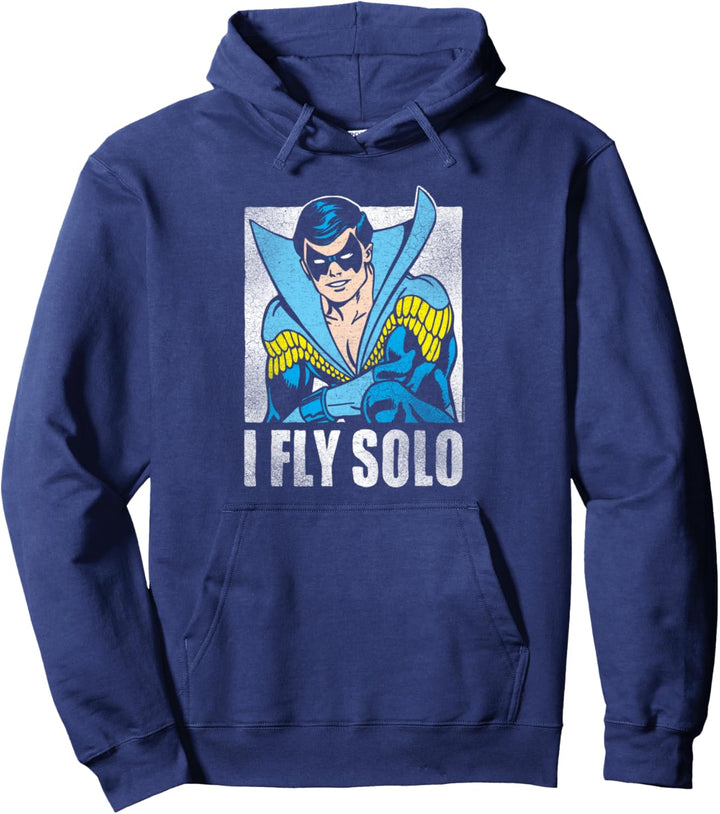 Batman Nightwing Fly Solo Pullover Hoodie