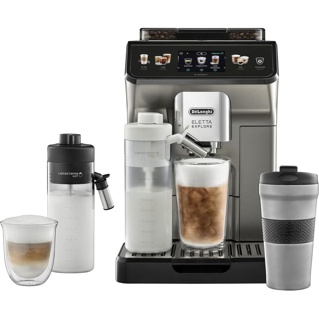 Delonghi ECAM 450.86.T Eletta Explore Cold Brew, Schwarz