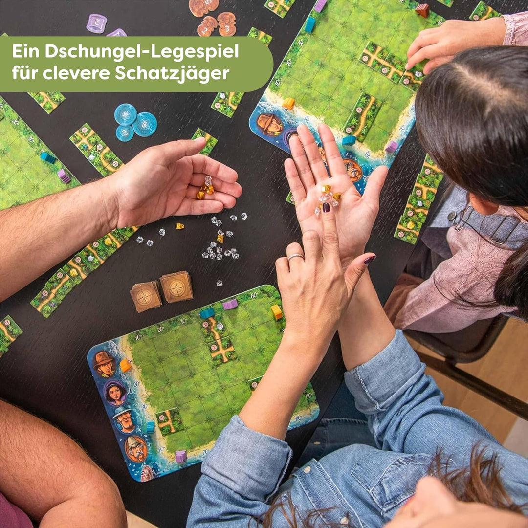 HABA Karuba, Strategie- und Brettspiel grün, grün
