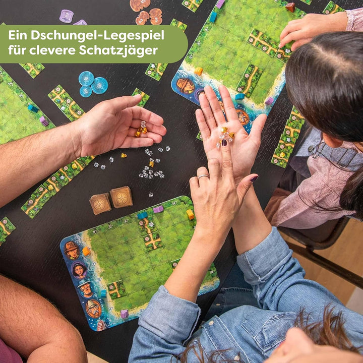 HABA Karuba, Strategie- und Brettspiel grün, grün