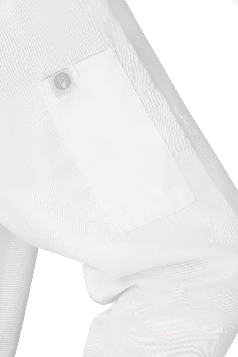 Chef Works bordeaux Basic Chef Coat, weiss, PKWC-WHT-4XL, 4XL