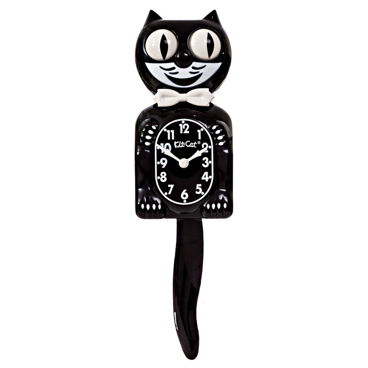 Kit-Cat-Wanduhr, schwarz