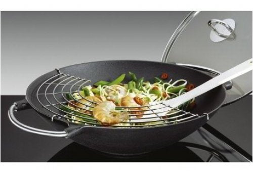 Küchenprofi Wok Set, Aluguss, 36 cm, 0410001036