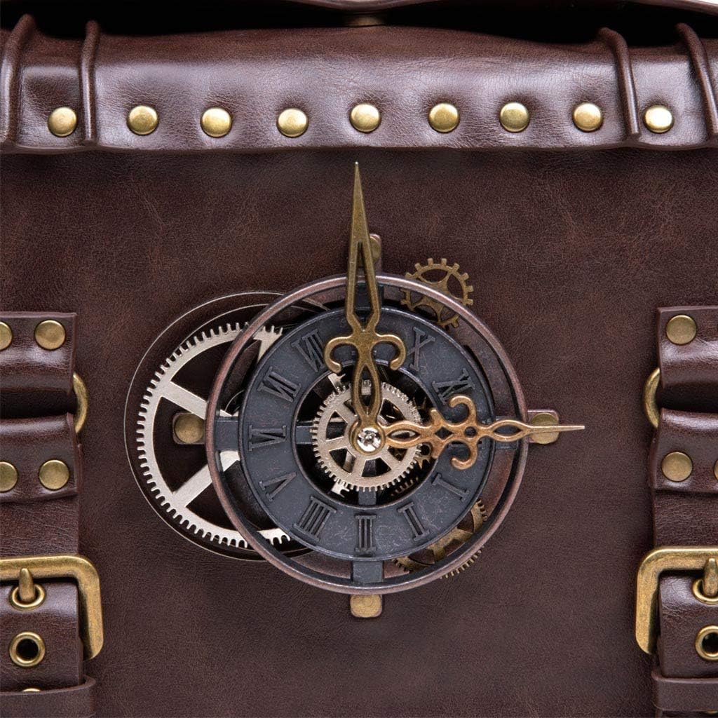 Ocobudbxw Steampunk Gear Crossbody Bags Messenger Bags Retro Handtaschen Schultertasche Gothic
