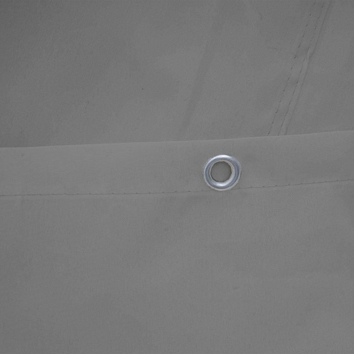 Mendler 4er-Set Seitenwand für Pergola Cadiz-AM, Polyester - grau | Ersatzseitenwand Pavillon, 4x3m,