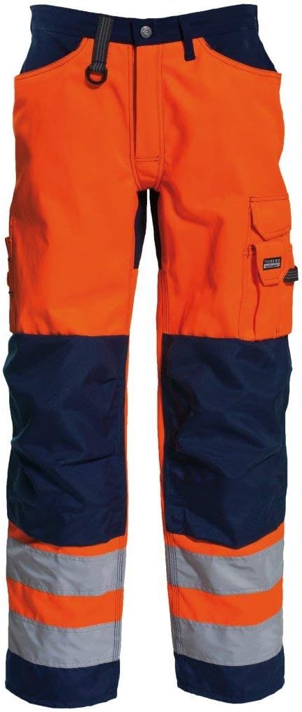 Tranemo Bundhose"CE-ME" HV Grösse C64, 1 Stück, orange/marine blau, 4820-44-93-C64