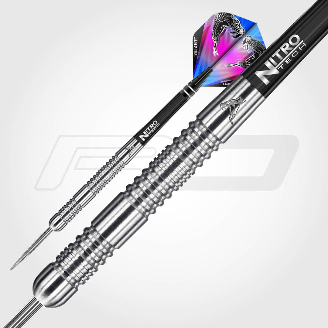 RED DRAGON Peter Wright Snakebite Euro 11: 20g oder 24g Tungsten Darts mit Flights und Schäfte 20.0