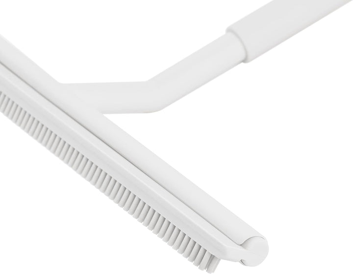 blomus Duschabzieher -LAVEA- | Farbe Weiss | 22L x 26B cm | Duschwischer Weiss | Fensterabzieher aus