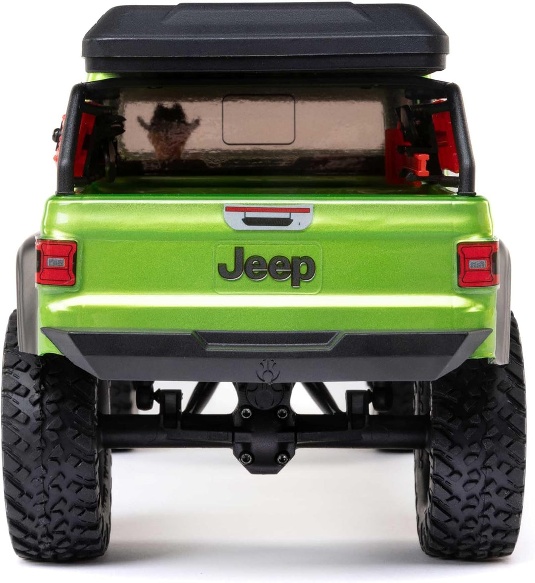 Axial 1/24 SCX24 Jeep JT Gladiator 4X4 RTR Brushed Rock Crawler (Battery &amp; Charger Included), Green