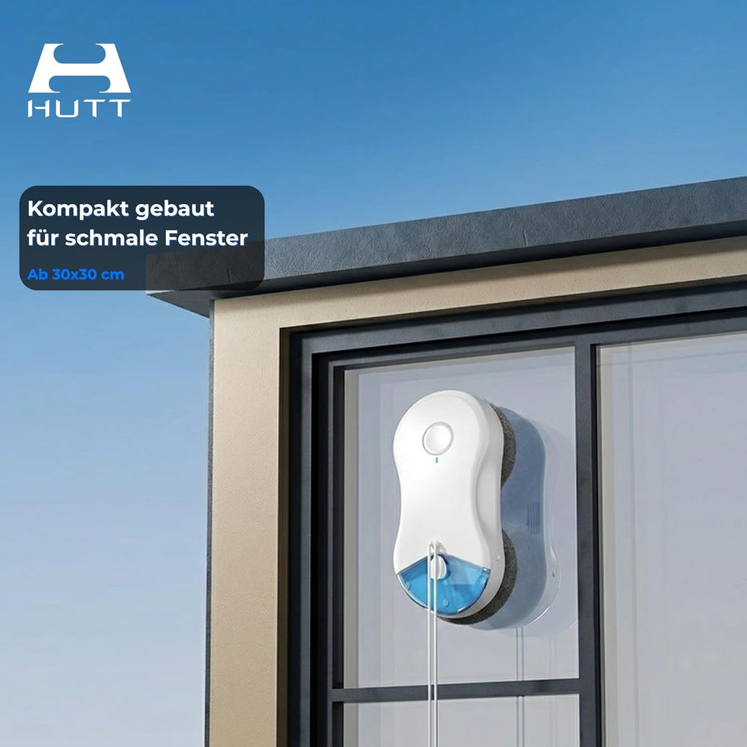 HUTT DDC55 PRO Fensterputzroboter – Multi-Surface Reinigungsroboter für Fenster, Fliesen, Spiegel &