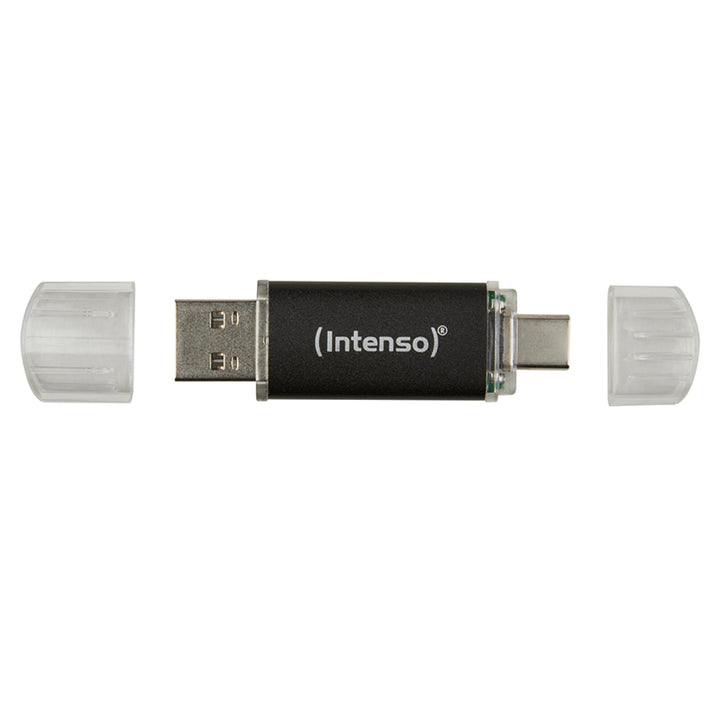 Intenso Twist Line 16 GB, Dual USB-Stick 3.2, USB-C und USB-A, 70MB/s | für OTG-fähige Smartphones &