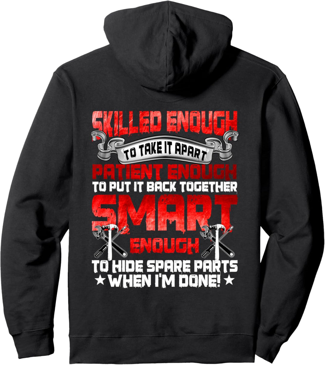 Handwerker Geschenke Design auf der Rückseite der Kleidung Pullover Hoodie