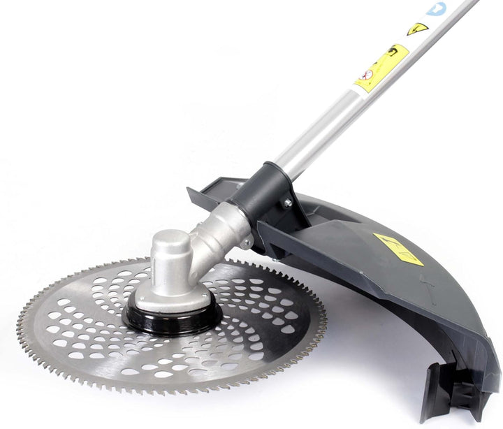 Wiltec 3in1 Benzin Multitool 1,9 kW Gartengerät mit Rasentrimmer, Freischneider und Motorsense, Mult