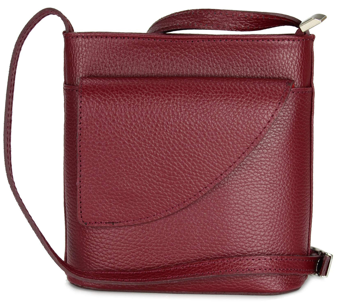 Belli italienische Ledertasche Damen Umhängetasche Handtasche Schultertasche made in italy mit zusät