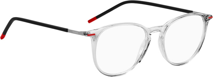 HUGO Herren Df-hg 1233 Prescription Eyewear Frames, Crystal