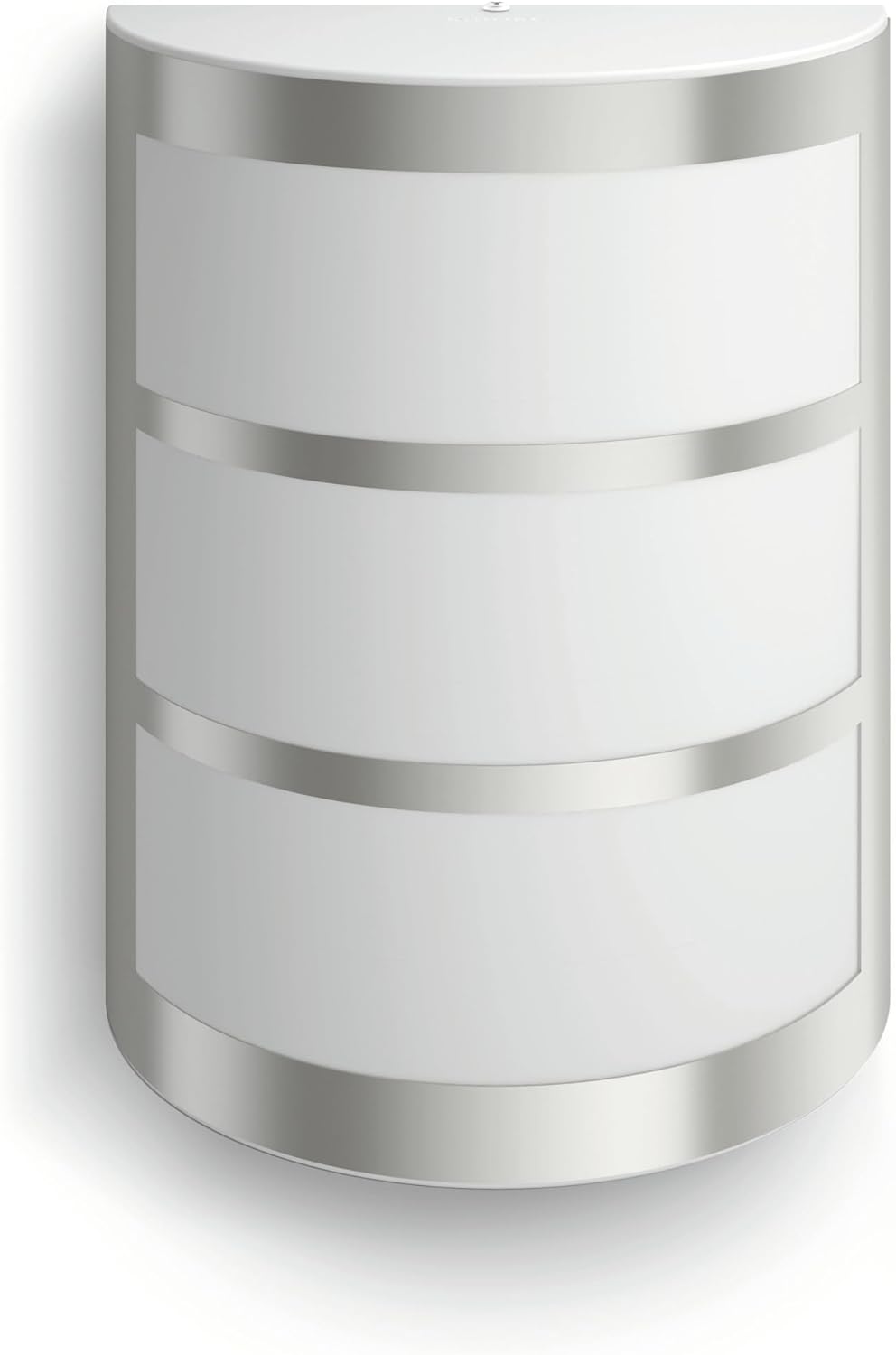 Philips myGarden LED Python Wandaussenleuchte, 6W, Edelstahl ohne Bewegungsmelder, ohne Bewegungsmel