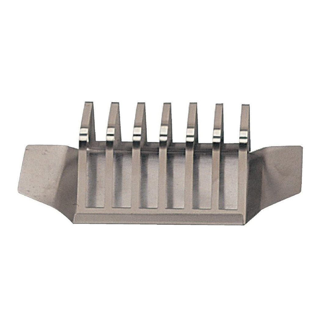 Olympia K411 Toastständer mit 6 Schlitzen, 180 x 70 x 75 mm, Brotscheibenhalter, Ständer, Tisch-Serv