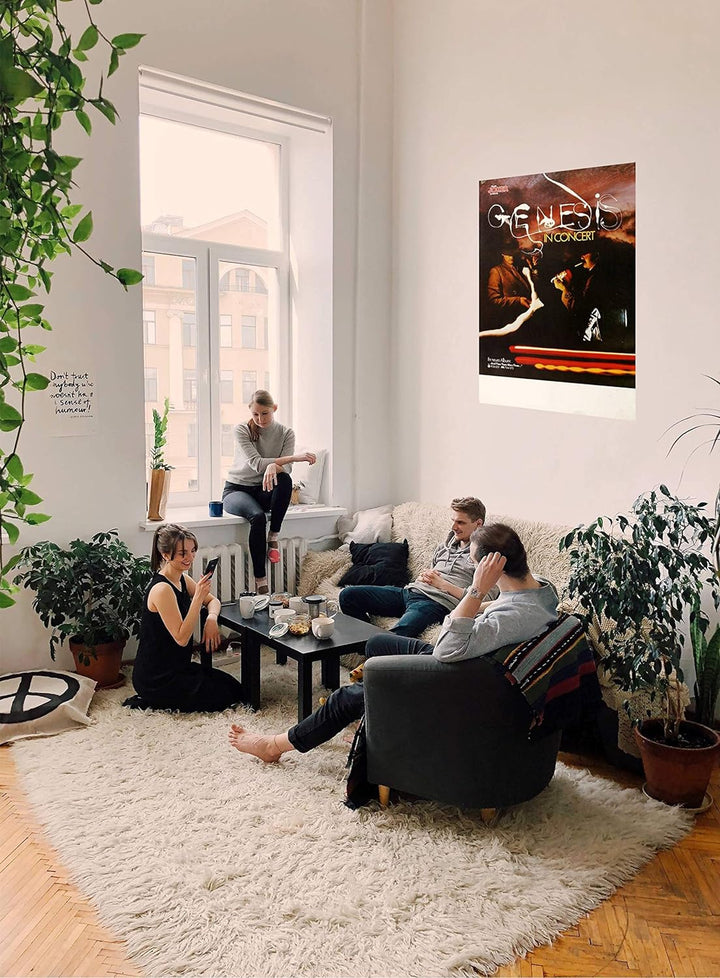 Genesis - and Then There, 1978 » Konzertplakat/Premium Poster | Live Konzert Veranstaltung | DIN A1