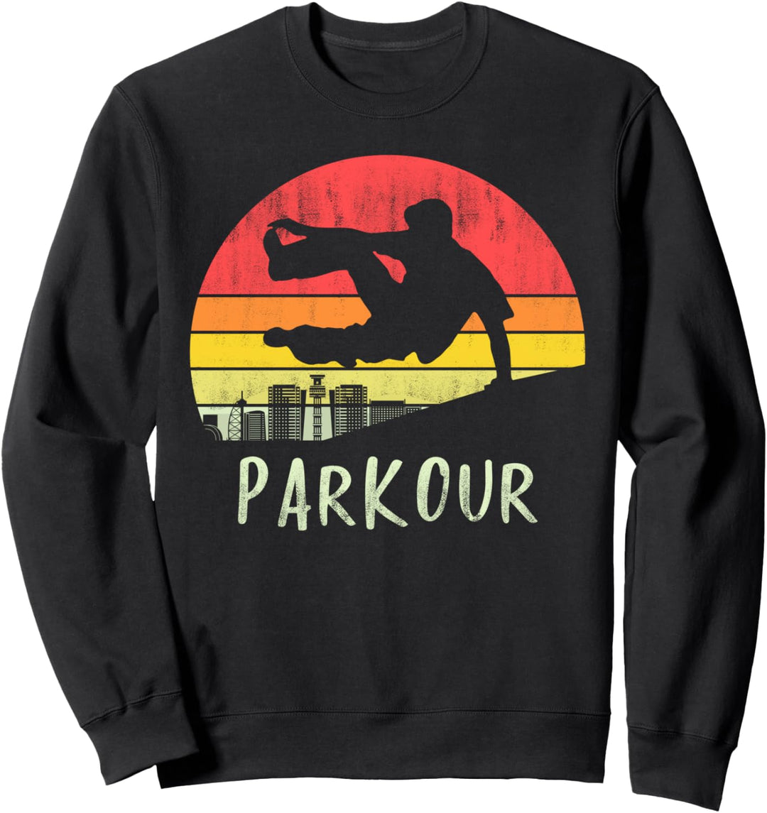 Vintage Retro Parkour Sport Traceure Classic Sweatshirt