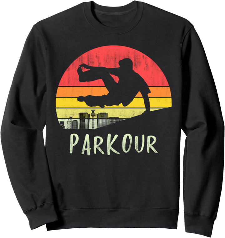 Vintage Retro Parkour Sport Traceure Classic Sweatshirt