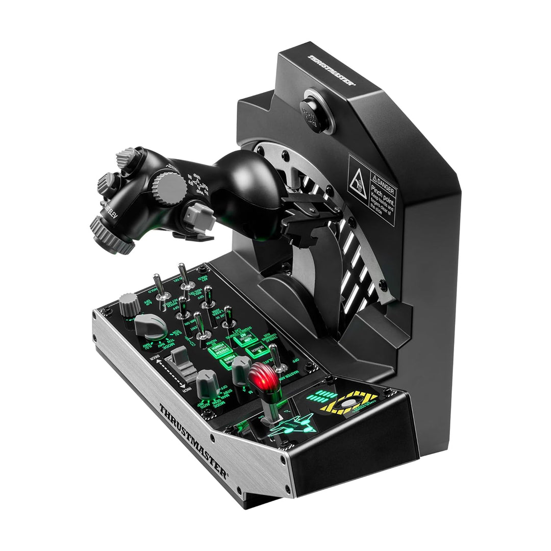 Thrustmaster Viper TQS Mission Pack für PC, Schubhebelquadranten-System aus Metall, Inklusive Schubh