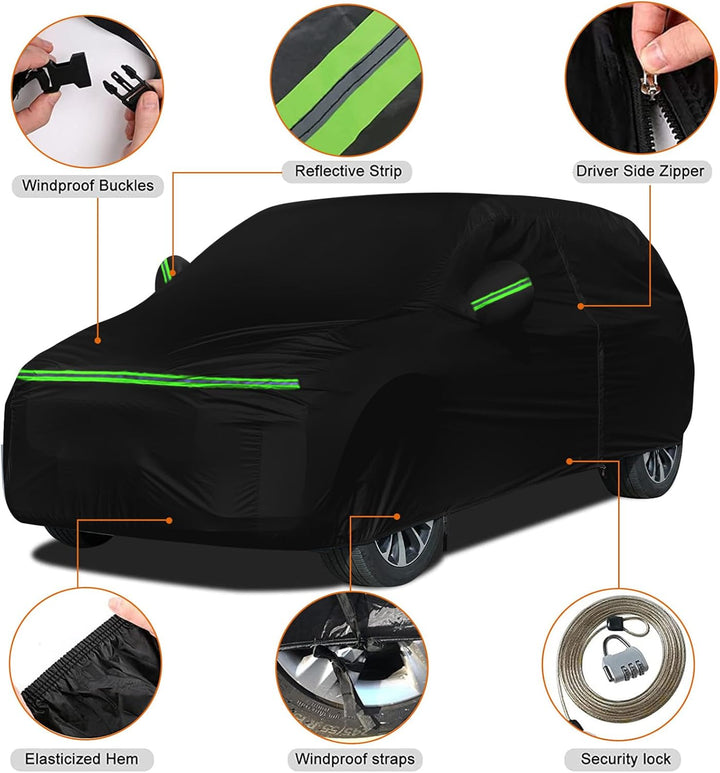 Autoabdeckung Outdoor Auto Abdeckplane Wasserdicht Ersatz für 1998-2009 Opel Astra G/H Hatchback, Vo
