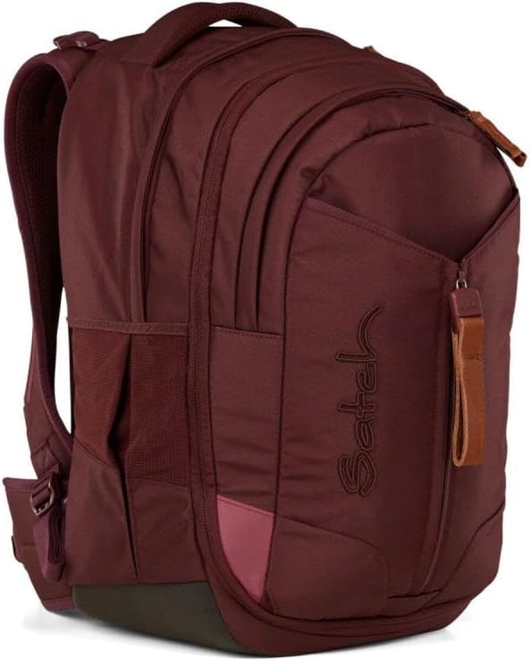 Satch Match Pencil Slider Edition Schulrucksack Set 3tlg. inkl. Sporttasche Nordic Ruby, Nordic Ruby