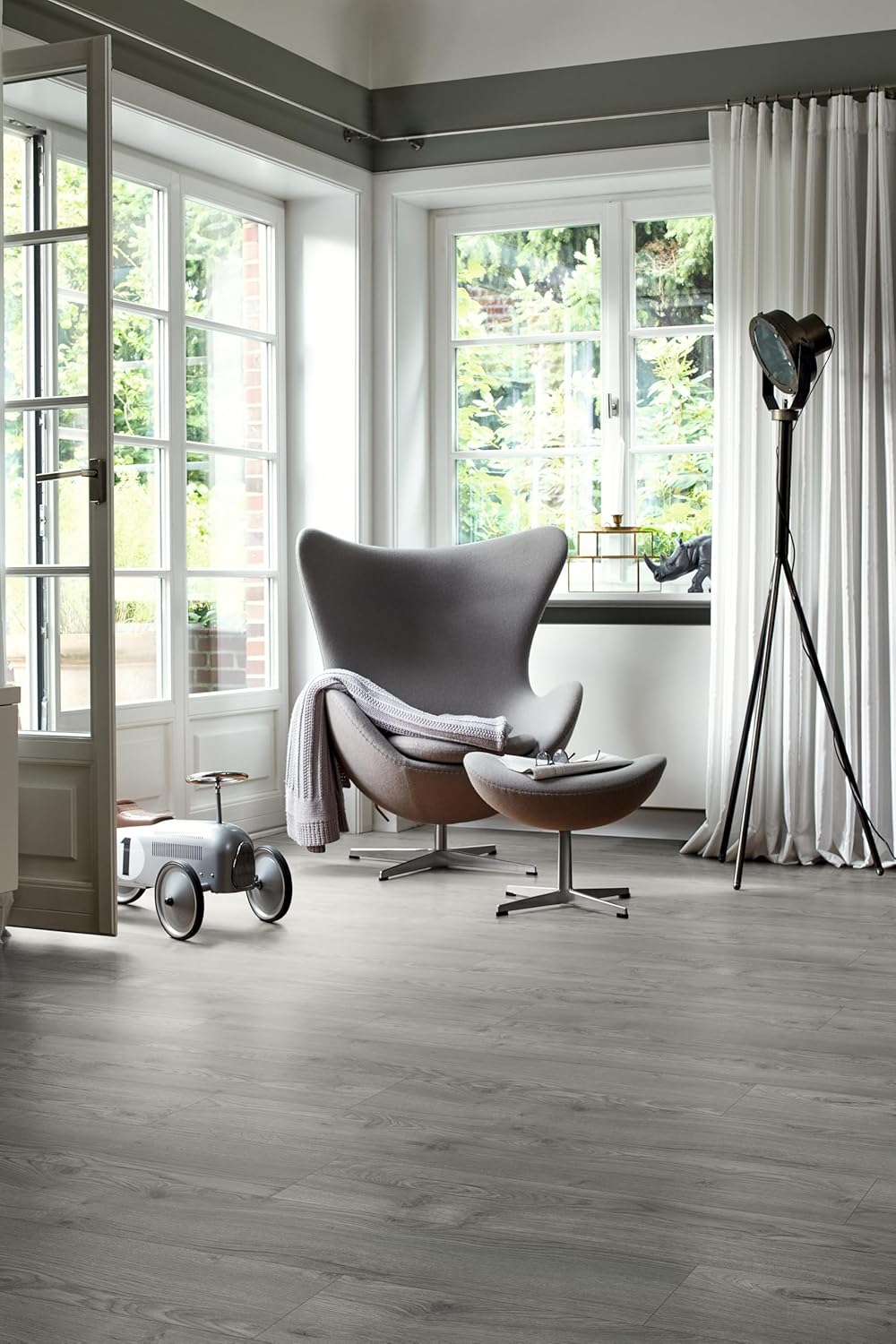 EGGER NatureSense Aqua Laminat EL1028 Avery Eiche grau 1292x193x10mm (1,746m²) 1,746m² | Boden, 1,74