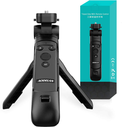 AODELAN Kamera Handgriff, Mini Griffstativ mit Fernauslöser für Canon EOS R RP R5 R6 90D M50 SL2 Pow