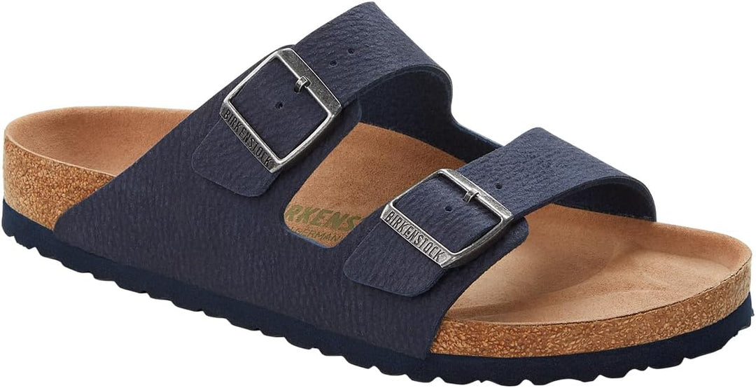 BIRKENSTOCK Arizona Bs Desert Dust Vegan 1024544, Sandalen 41 EU Schmal Indigo Blue, 41 EU Schmal In