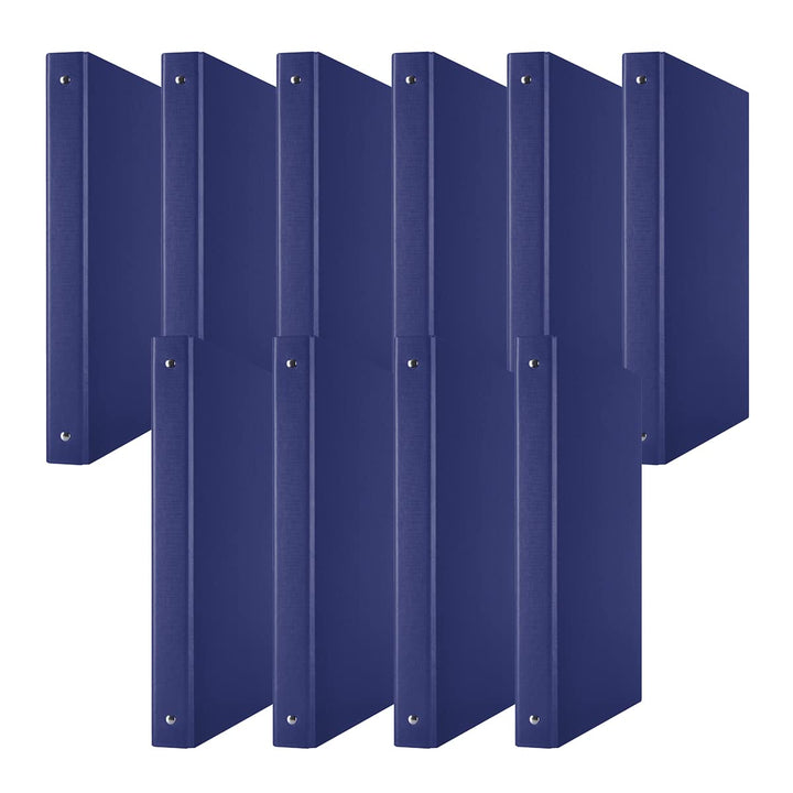 DONAU 3733001PL-18 Ringbuch Navy Blau | 4-O-Ring-Mechanik 20mm DIN A4 Ringordner Pappe/Kunststoff |