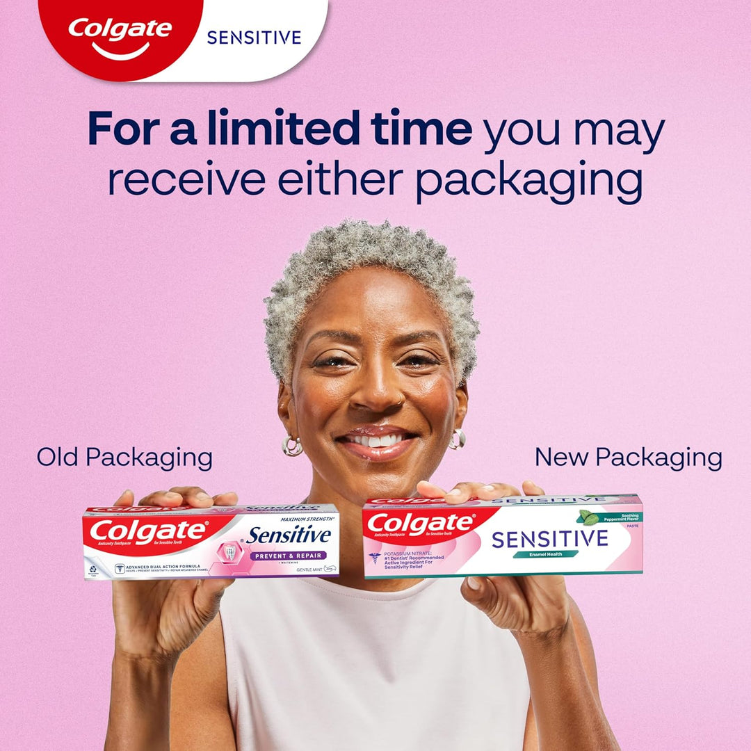 Colgate Sensitive Toothpaste, Prevent and Repair - Paste Formula (6 Ounce, 3 Count)