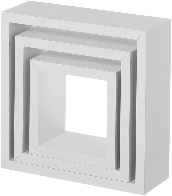 Set mit 3 MDF-Einlegeböden in Weiss