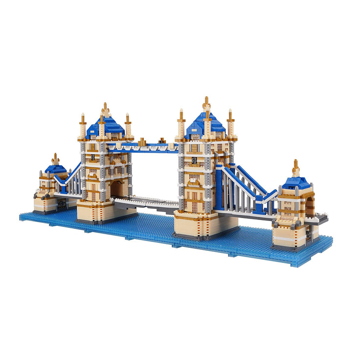 LULUFUN London Tower Bridge Bausteine Kit DIY Mini Building Blocks Spielzeug, Lernspielzeug, Geschen