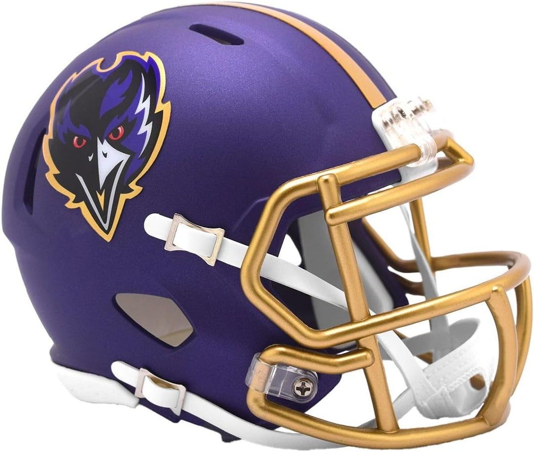 NFL Baltimore Ravens Alternate Mini Helm Speed Footballhelm