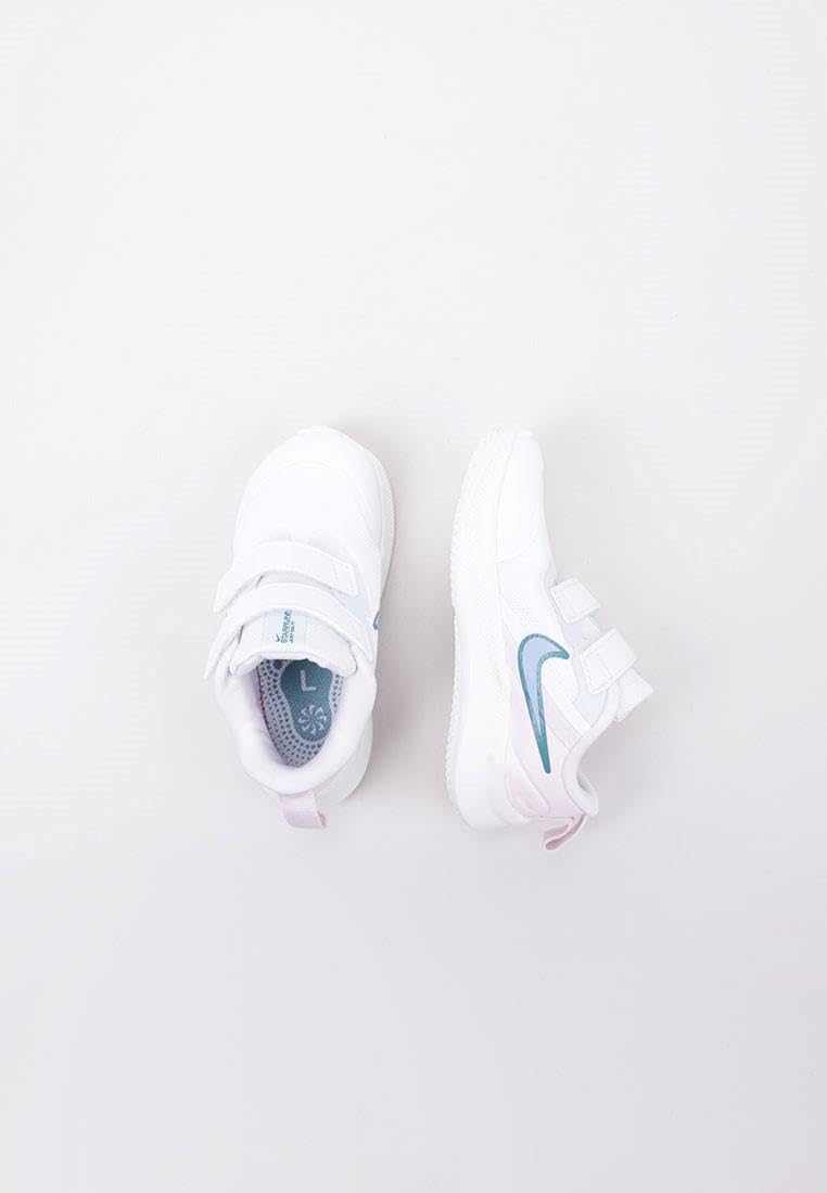 Nike Jungen Star Runner 3 Sneaker 28 EU Weiss Kobalt Bliss Pearl Pink, 28 EU Weiß Kobalt Bliss