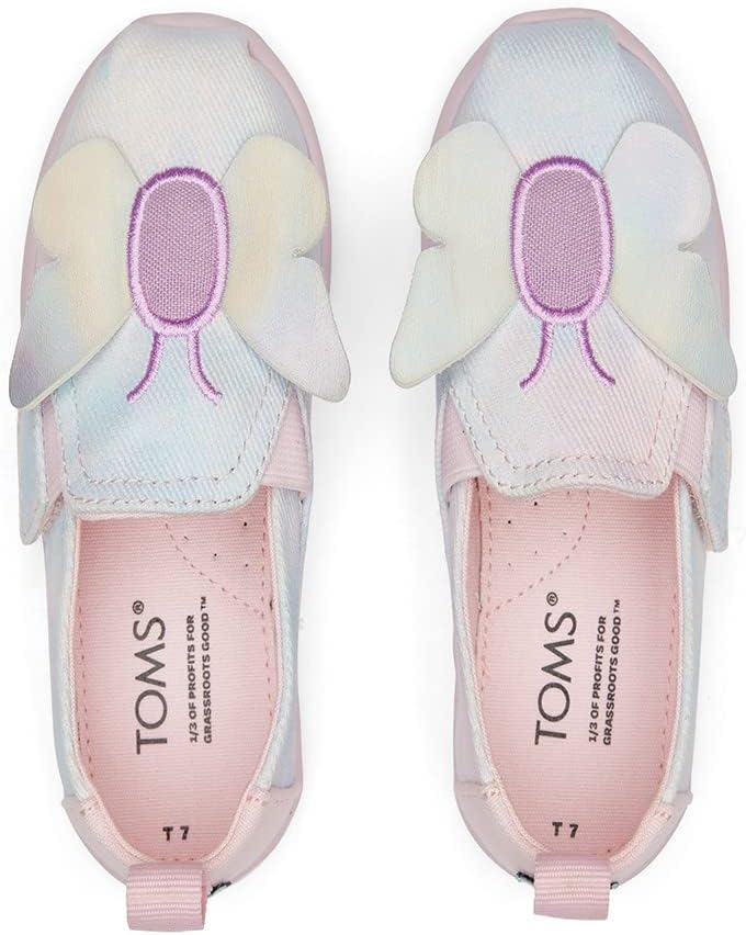 TOMS Mädchen Alpargata Twin Gore Slipper, Dunkelrosa