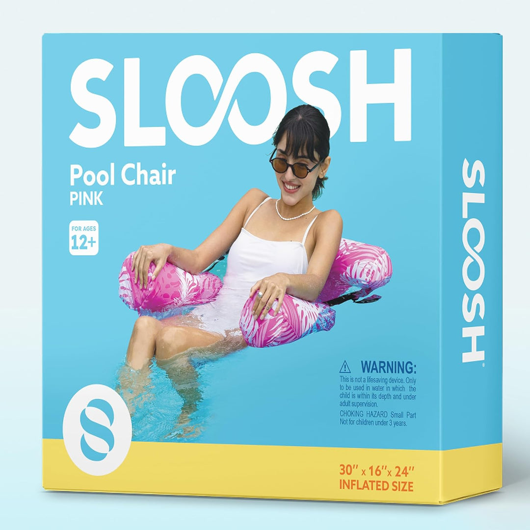 SLOOSH Luftmatratze Pool Wasser für Erwachsene, aufblasbarer Sessel, schwimmende Hängematte, aufblas