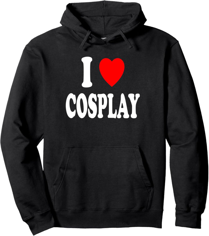 I Heart (Love) Cosplay Videospiel Anime Charakter Convention Pullover Hoodie