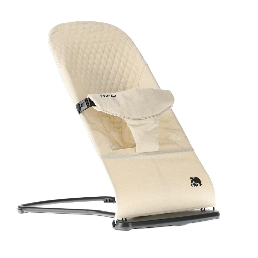 DERYAN Buddy Babywippe – Ergonomisch & Weich – Verstellbar & Klappbar – Reise-Wippe für Babys 0–9 kg