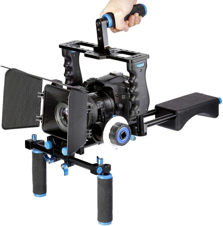 Professionelles Kit für das Erstellen von Filmvideosystemen, Schulterstabilisator für DSLR-Kameras m