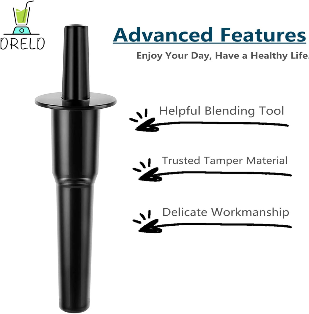Dreld Mixer Tamper Tool Ersatz für Vitamix Classic 64-Unzen-Behälter Mischkolben-Zubehör Beschleunig