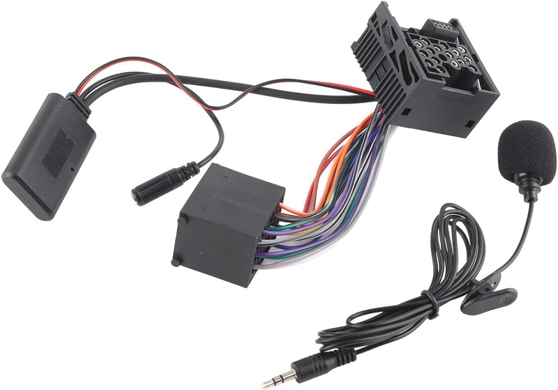 Auto Bluetooth Modul Empfänger, Auto 10 Pin Bluetooth Modul Adapter AUX in Kabel Ersatz für E46 320