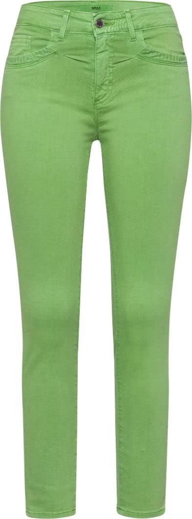 BRAX Damen Style Ana S Sensation Push Up Denim Jeans 36W / 32L Leave Green, 36W / 32L Leave Green