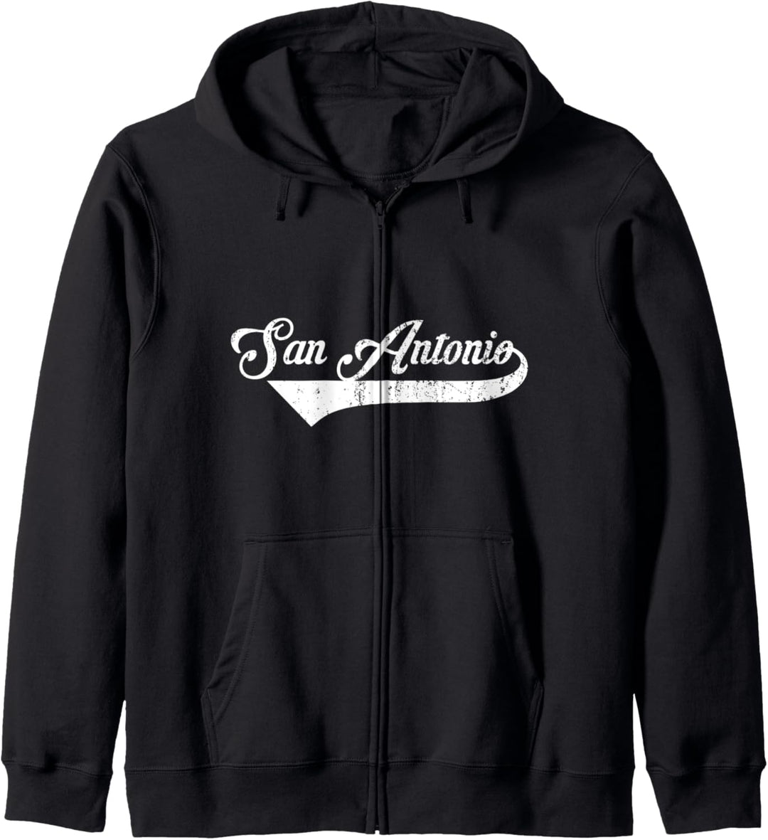 San Antonio Stadt Texas Staat Vintage Retro Style design Kapuzenjacke