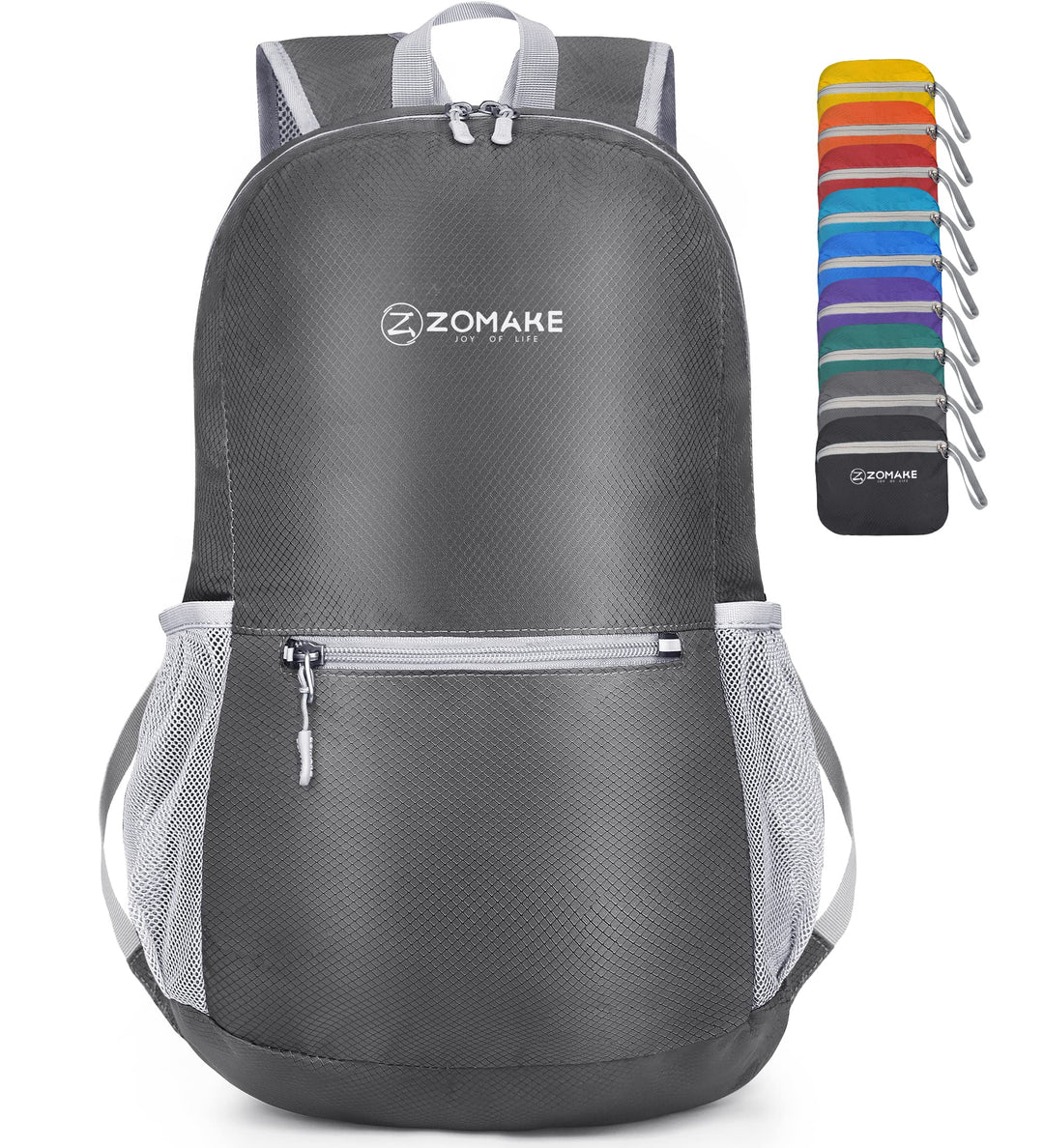 ZOMAKE Ultraleicht Faltbarer Rucksack Packbare Backpacks 20 L, Kleiner Faltbar Rucksäcke Wanderrucks