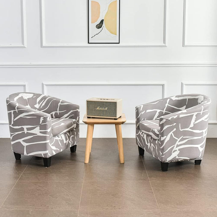 CHNSHOME Sesselbezug cocktailsessel sesselhusse tullsta sesselbezug Clubsessel Sesselüberwurf 2 Stüc