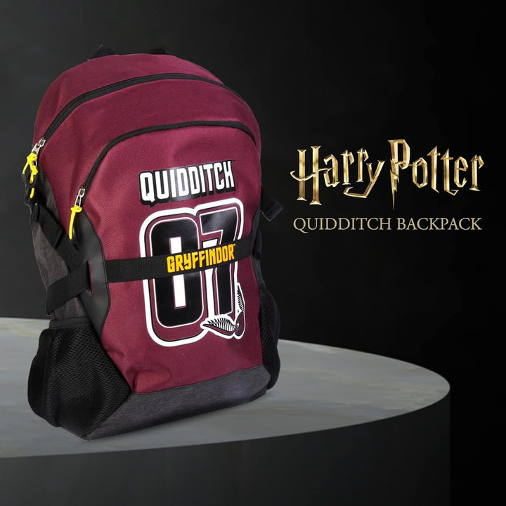 Harry Potter Rucksack, Schultasche, Jugendrucksack, Gepäcktasche, Reiserucksack, Hogwarts Quidditch